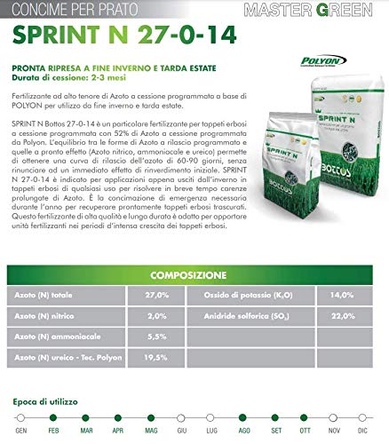 bottos-sprint-n-27-0-14-concime-granulare-per-prato-25-kg-azoto-e-potassio-ad-az image 4