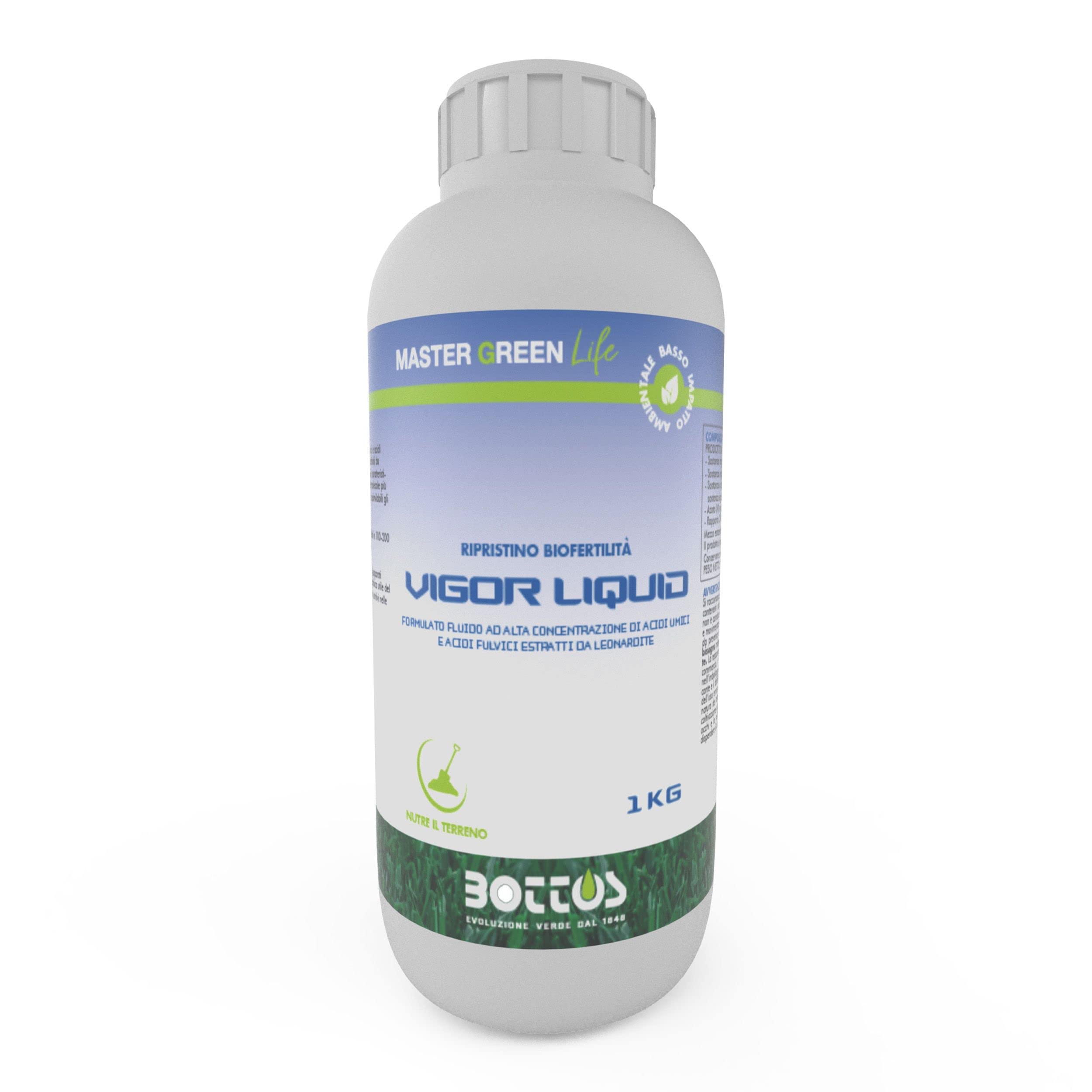 bottos-vigor-liquid-biostimolante-organico-per-tappeto-erboso-1-kg-con-pompa-spr image 1