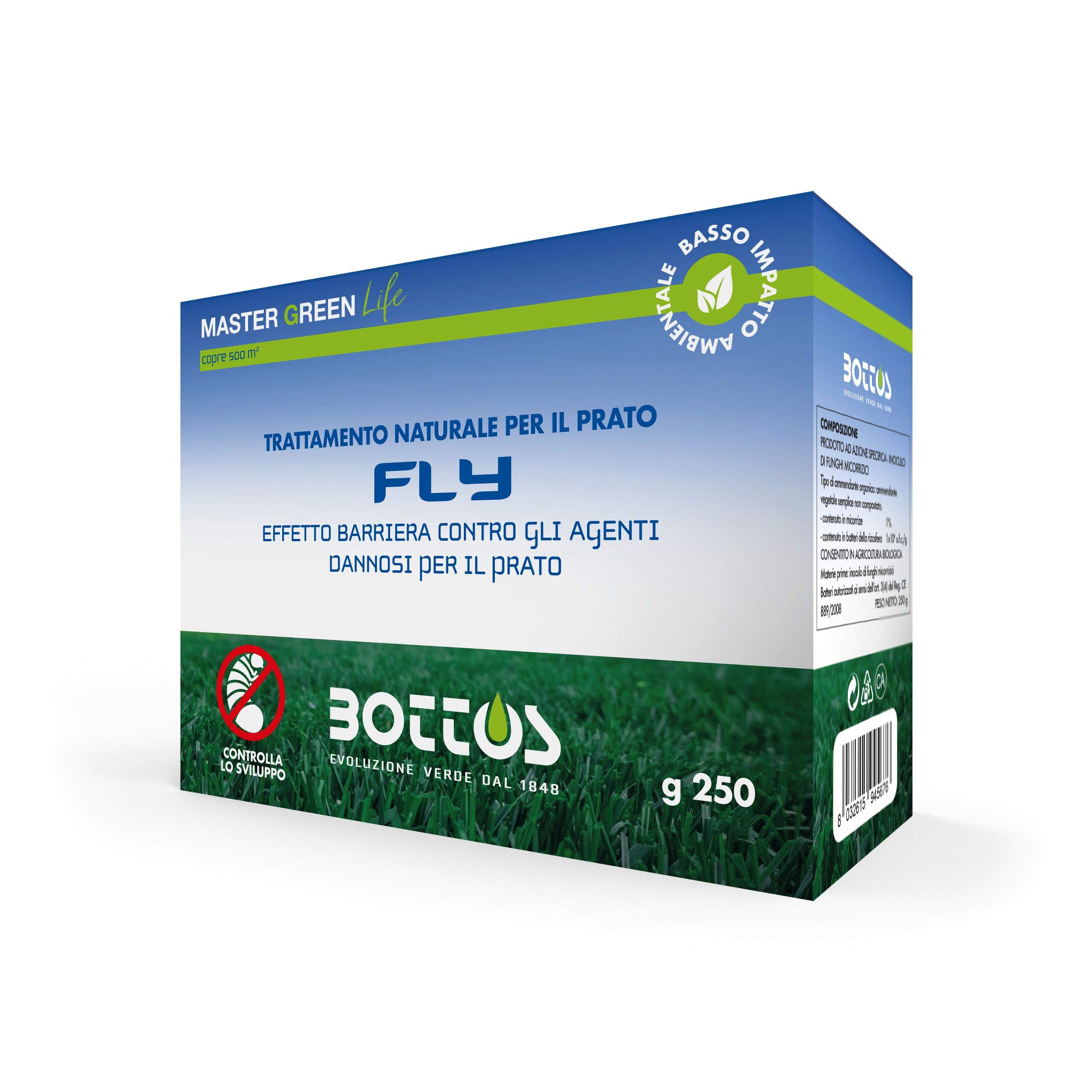 bottos-fly-250-g-trattamento-naturale-per-prato-contro-gli-insetti-del-terreno image 1