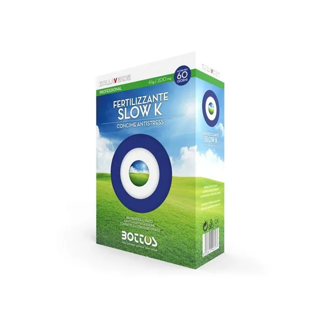 bottos-slow-k-13-5-20-concime-antistress-granulare-per-tappeto-erboso-4-kg image 1