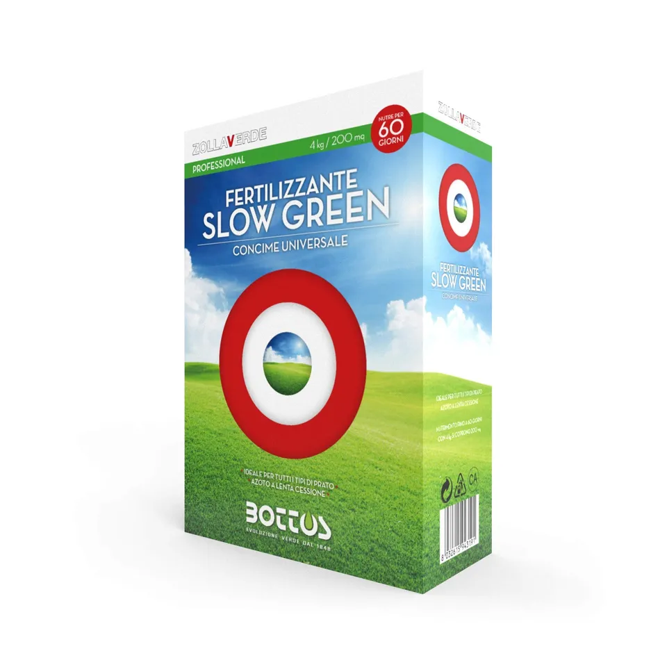 bottos-slow-green-22-5-10-zollaverde-concime-universale-per-prato-4-kg image 1