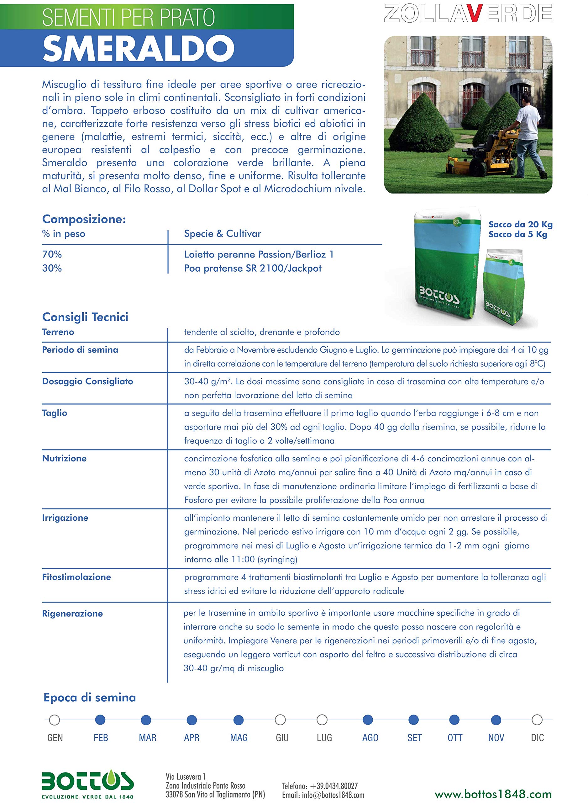 bottos-smeraldo-sementi-per-tappeto-erboso-5-kg-miscela-pregiata-per-giardini-or image 2