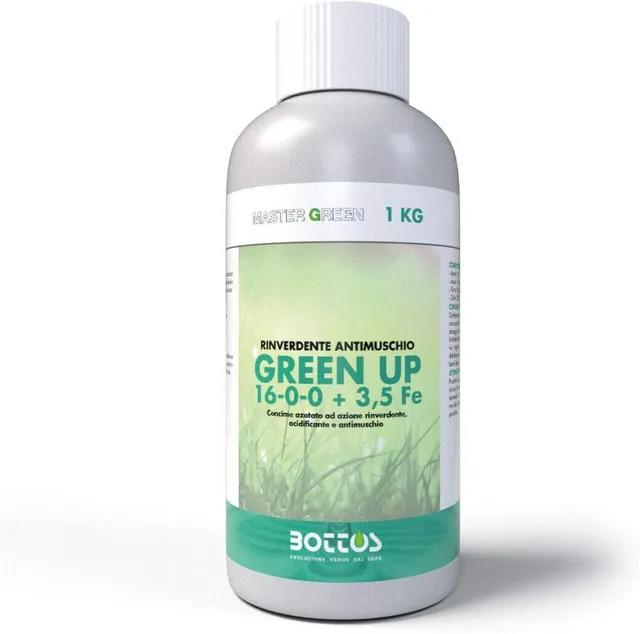 bottos-green-up-1-kg-concime-liquido-rinverdente-con-azoto-e-solfato-di-ferro-pe image 1