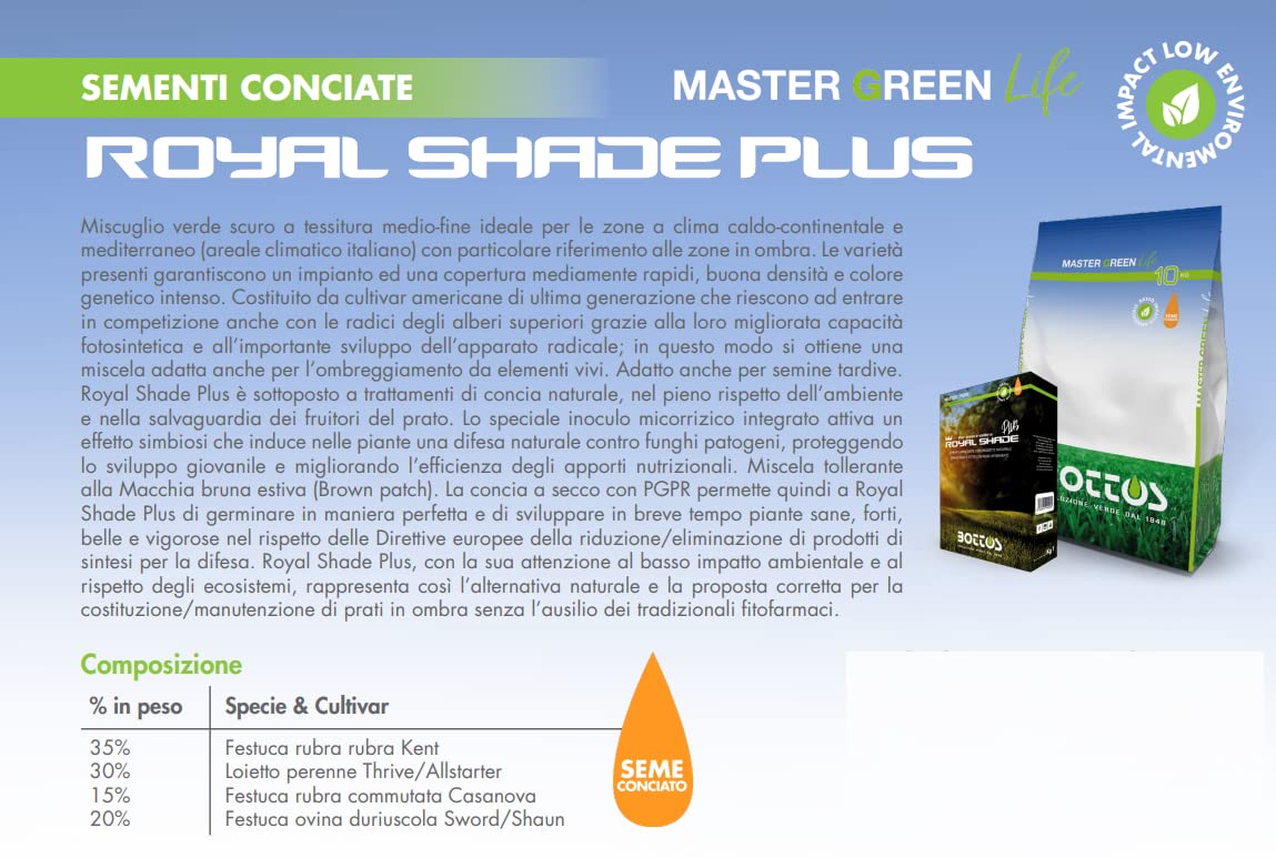 bottos-royal-shade-plus-semi-per-prato-in-ombra-1-kg-formulazione-con-micorrize image 2