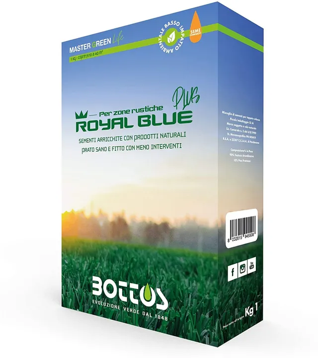 bottos-royal-blue-plus-sementi-per-tappeto-erboso-per-zone-rustiche-1-kg image 1