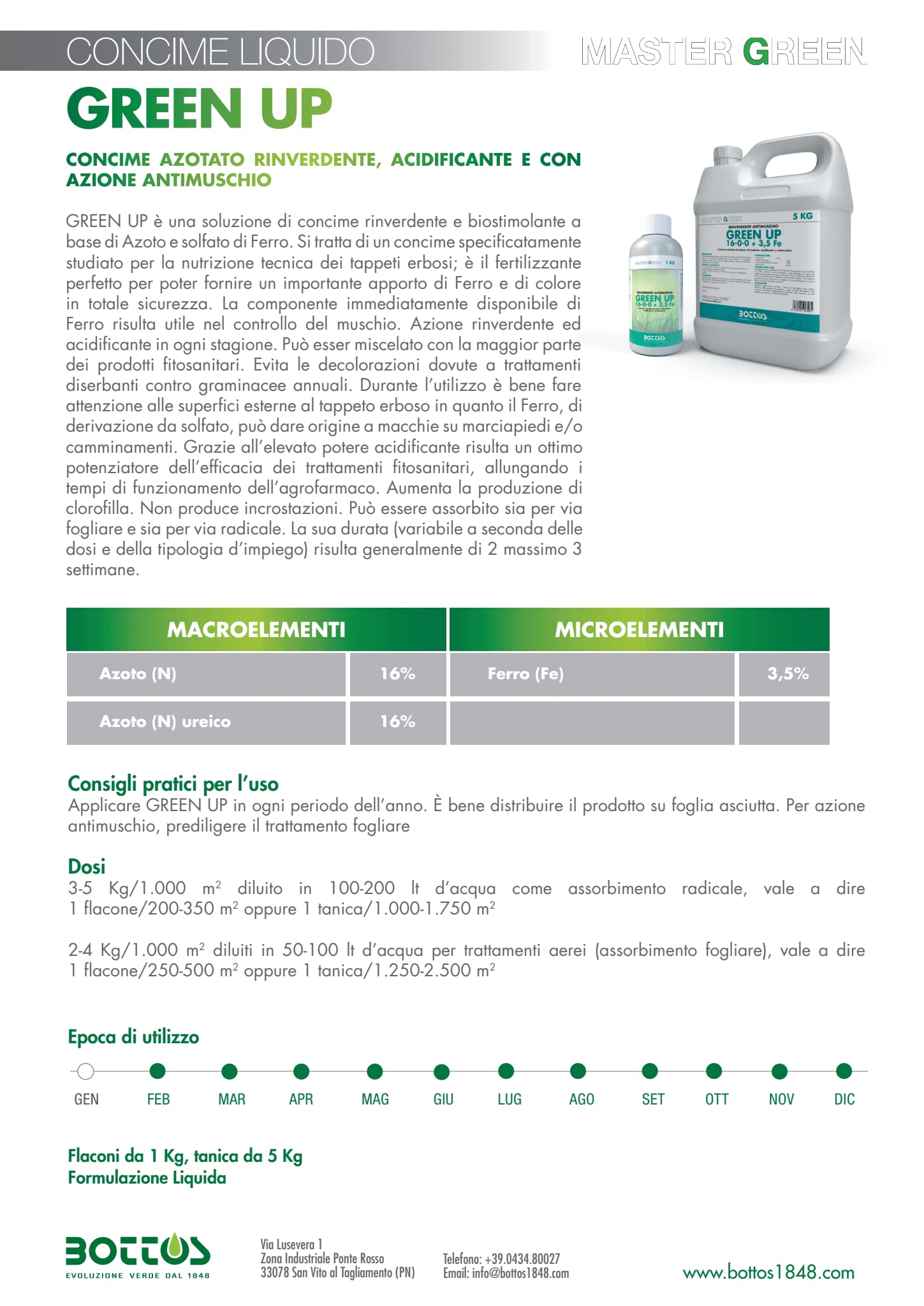 bottos-green-up-1-kg-concime-liquido-rinverdente-con-azoto-e-solfato-di-ferro-pe image 2