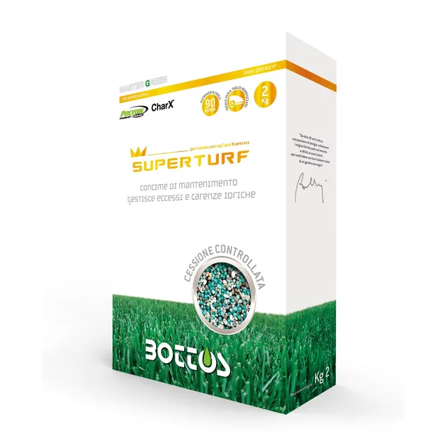 bottos-superturf-22-0-9-concime-granulare-rinverdente-primavera-autunno-per-prat image 1