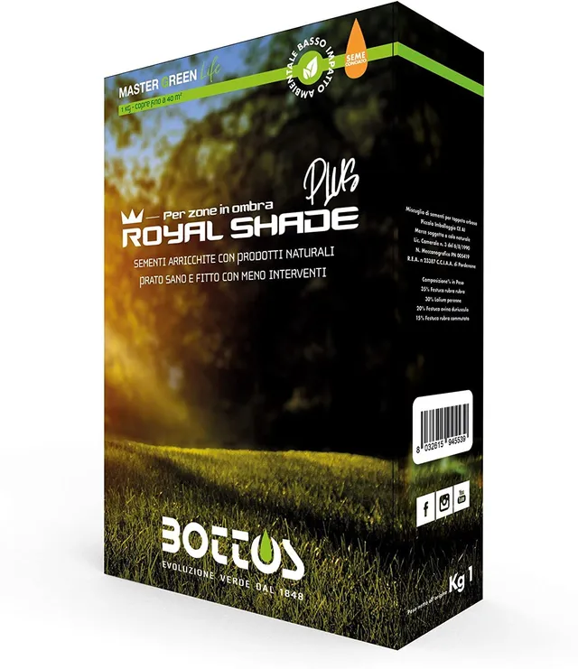bottos-royal-shade-plus-semi-per-prato-in-ombra-1-kg-formulazione-con-micorrize image 1