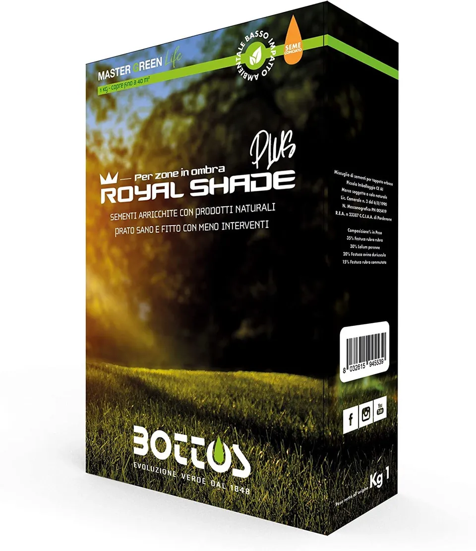 bottos-royal-shade-plus-semi-per-prato-in-ombra-1-kg-formulazione-con-micorrize image 1