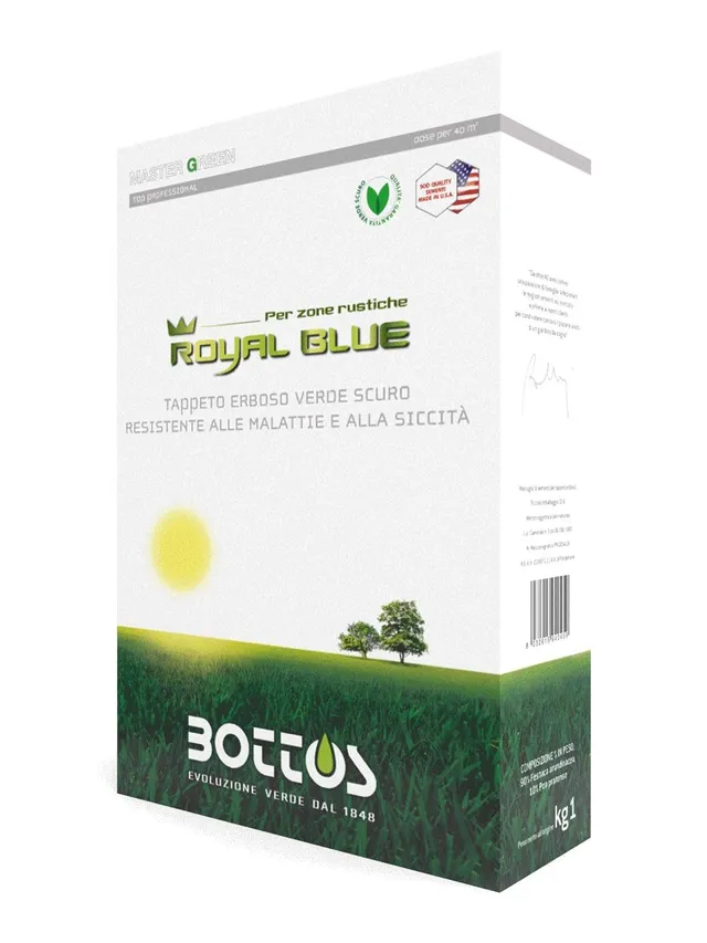 bottos-royal-blue-semi-per-prato-ornamentale-di-alta-qualit-1-kg-per-40-mq image 1