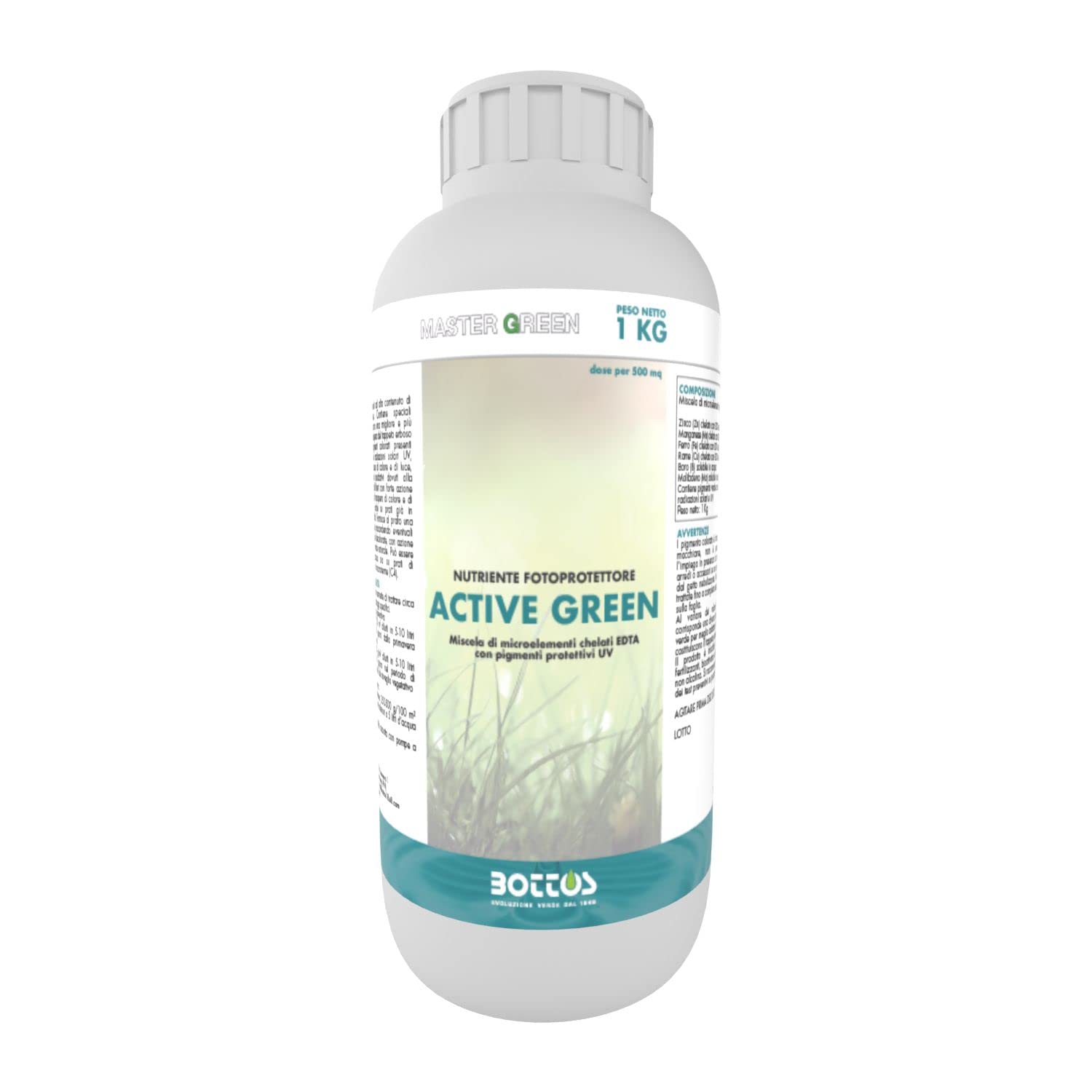 bottos-active-green-concime-liquido-inorganico-2-kg-con-pompa-protezione-e-recup image 1